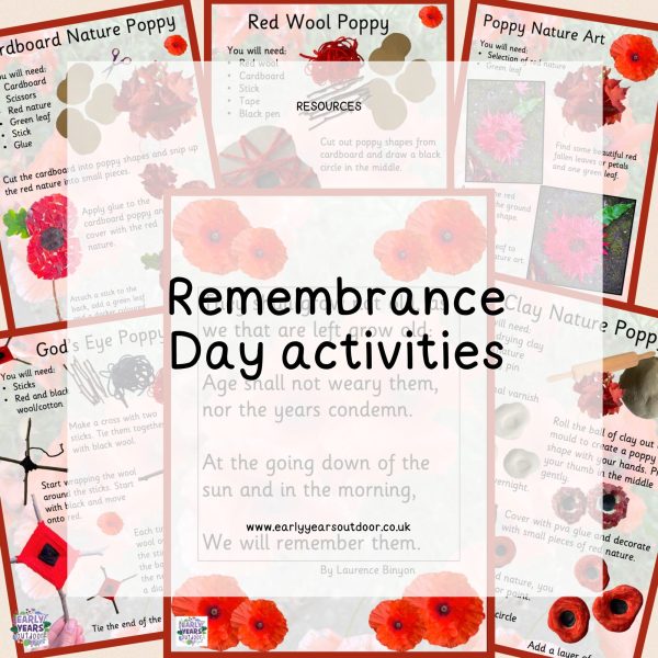 Remembrance Day nature activities