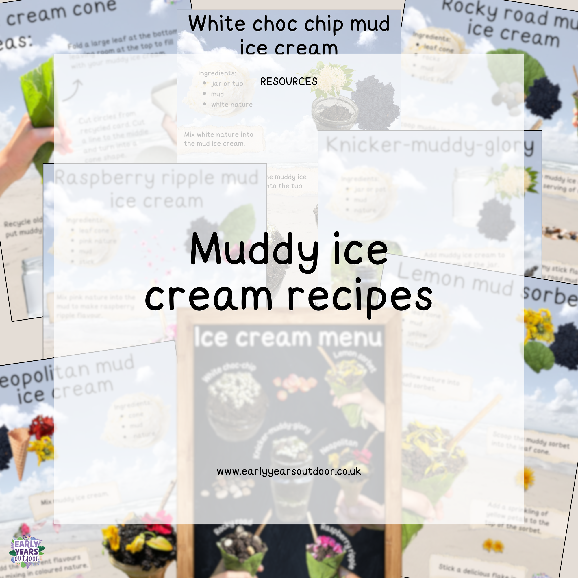 Muddy ice cream recipes