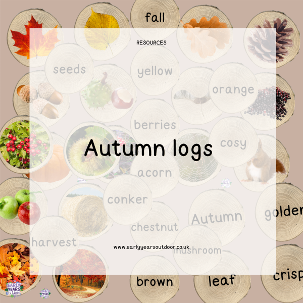 Autumn themed logs