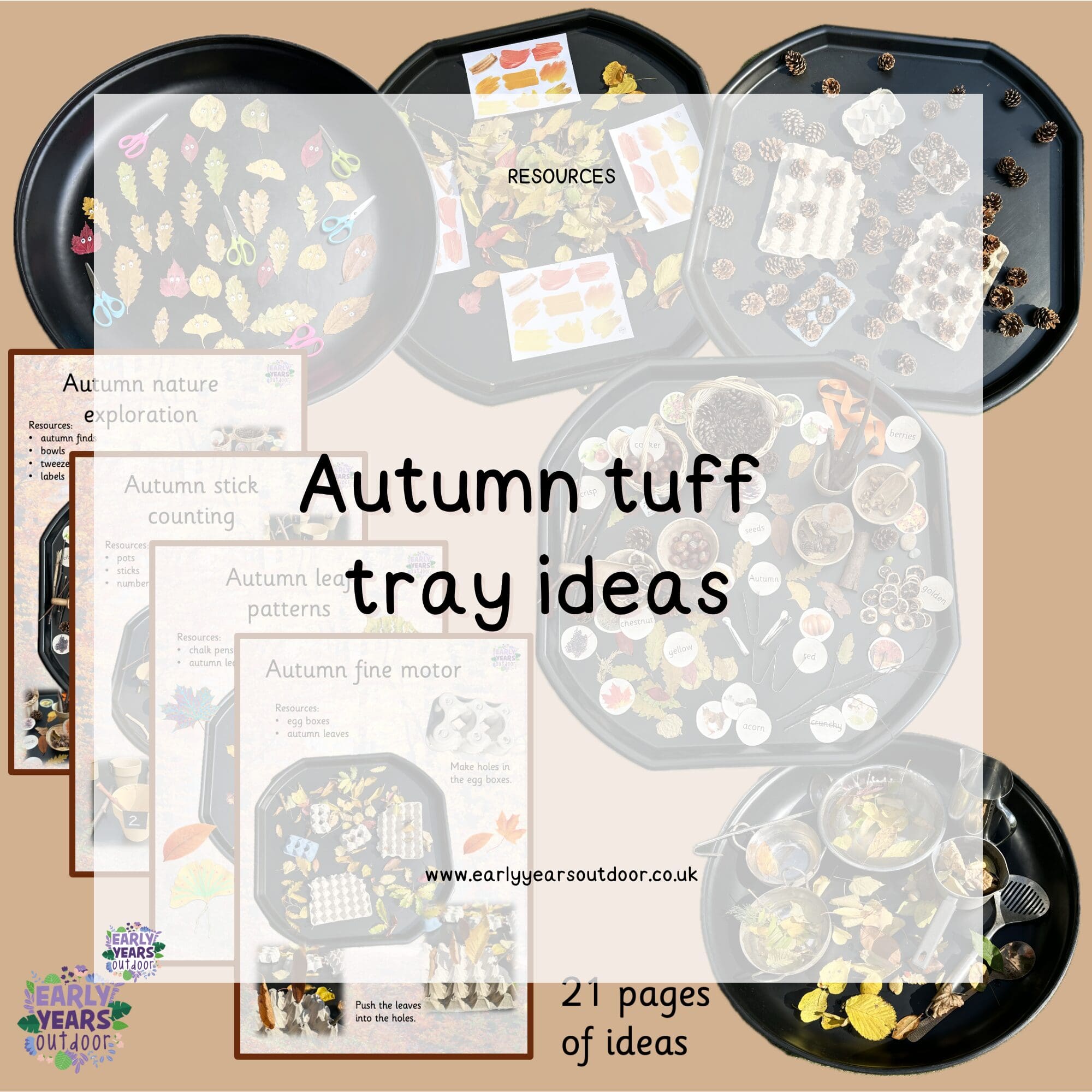 Tuff Trays - Early Years Outdoor