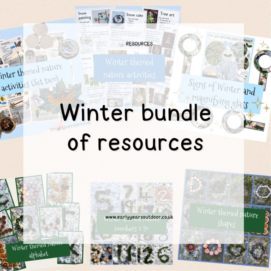Winter bundle of resources A bundle of Winter resources