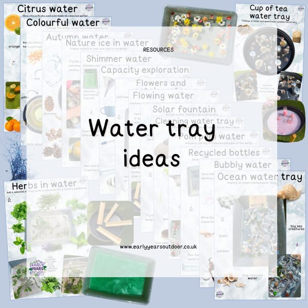 Water tray ideas