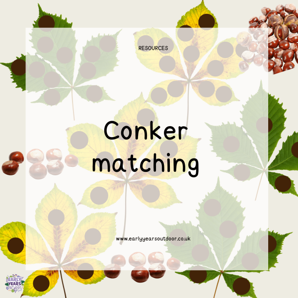 Conker spot leaves matching resource with conkers