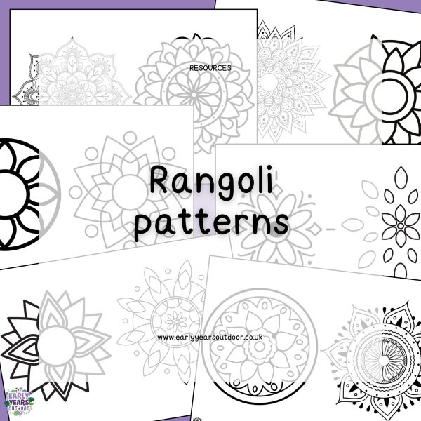 Rangoli patterns
