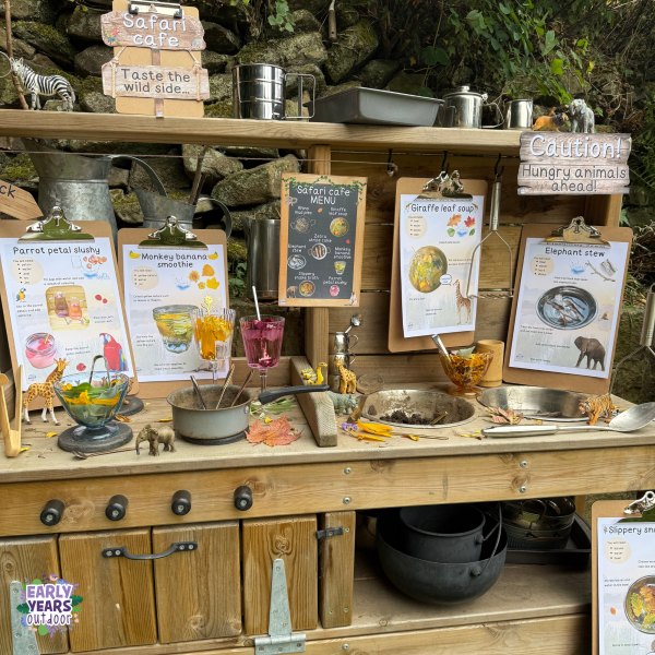Safari mud kitchen