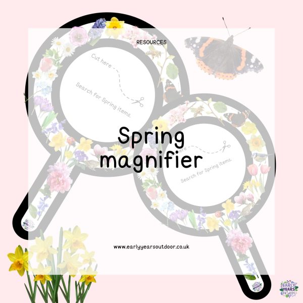 Spring magnifier outline