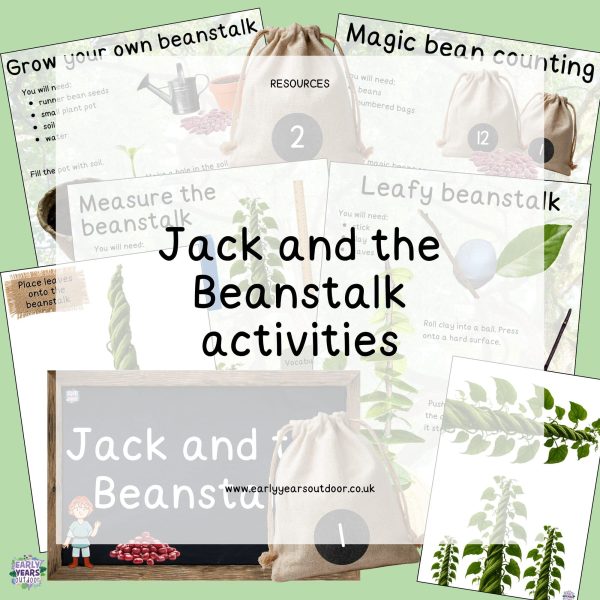 Nature themed activities for Jack and the Beanstalk
