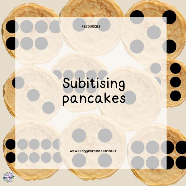 Pancake subitising to ten