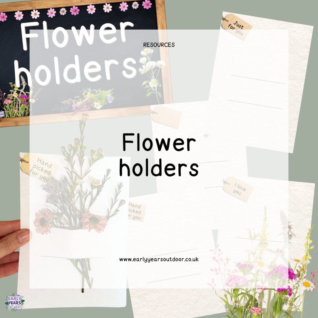 Flower holders Flower holder activity