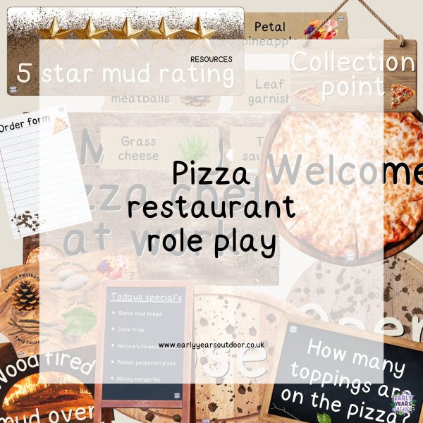 Pizza shop role play set
