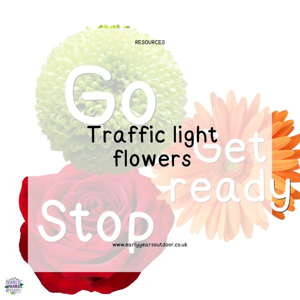 Flower traffic lights