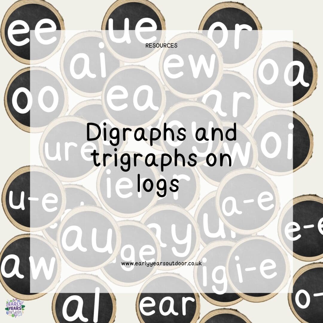 Digraphs and trigraphs on chalkboard logs