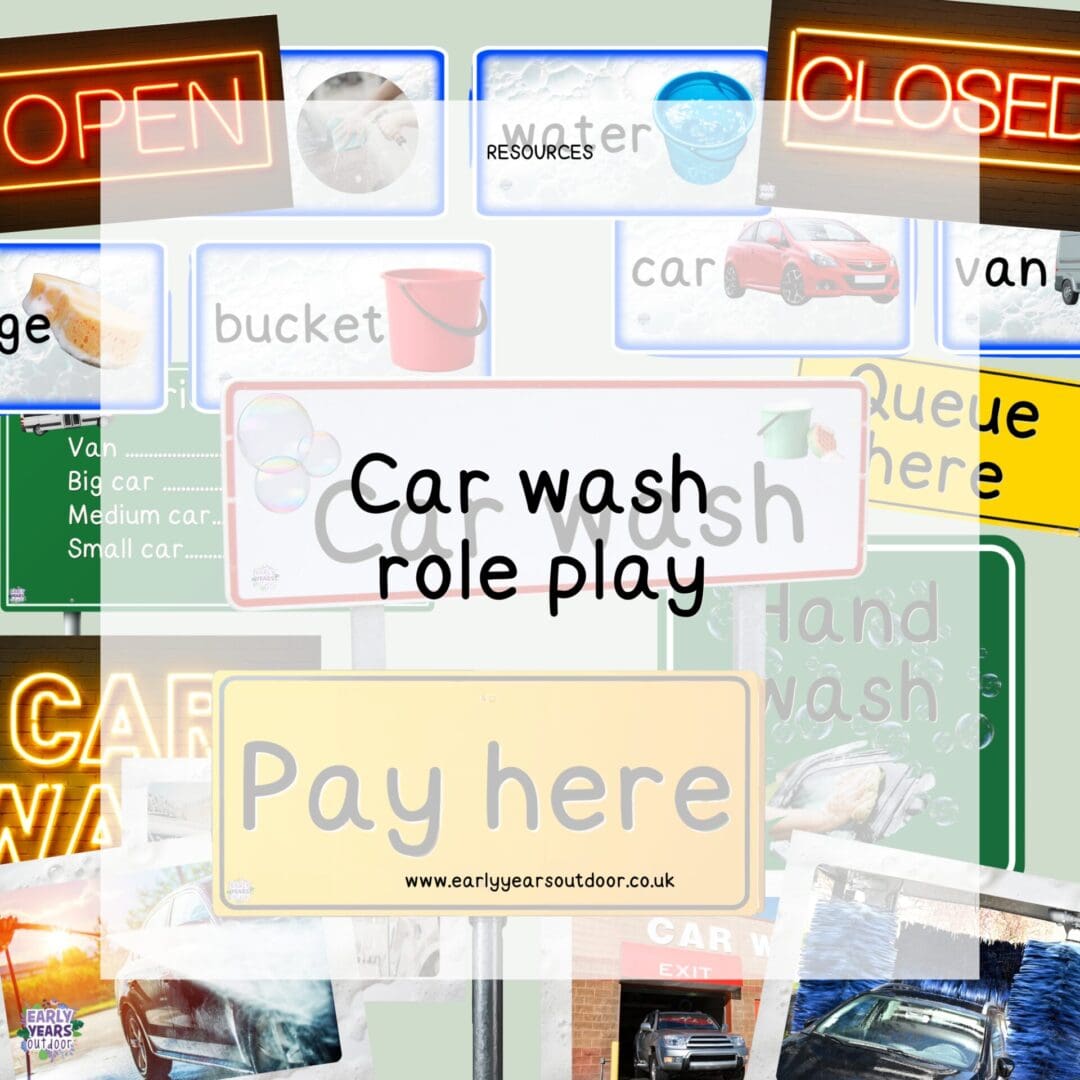 Car was signs and labels