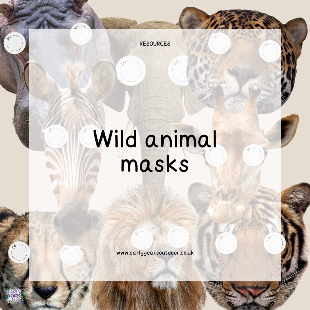 Wild animal masks
