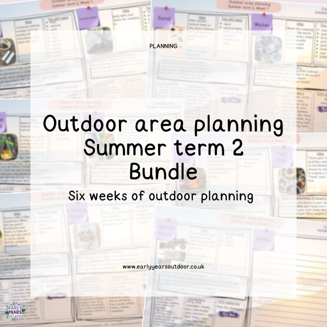 Outdoor area planning bundle, summer term 2