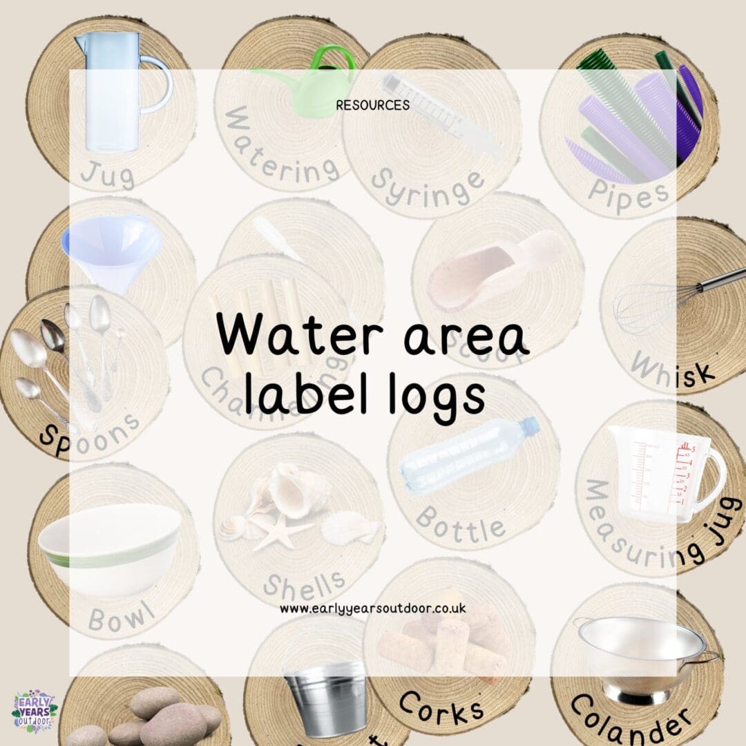 Water area label logs