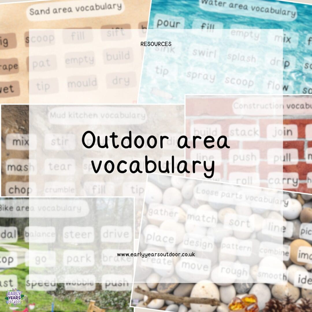 Outdoor area vocabulary
