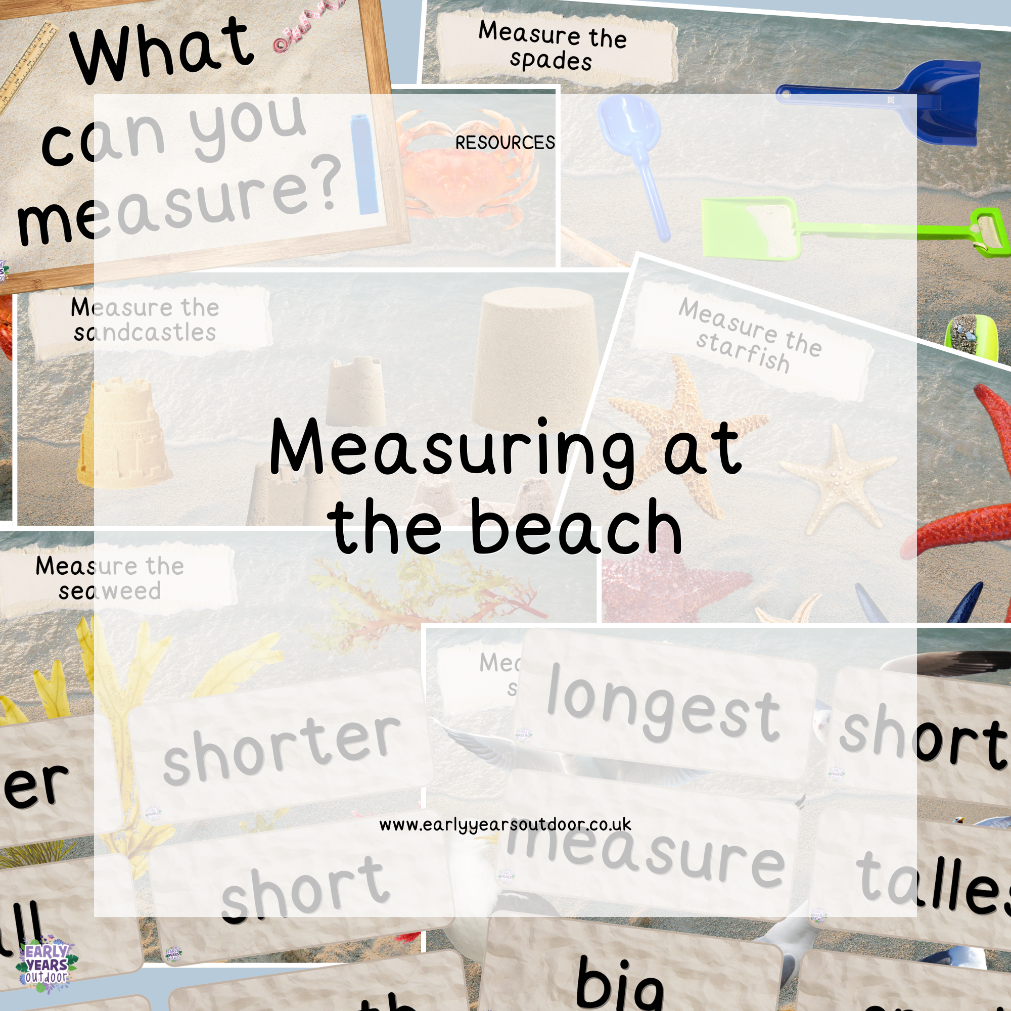Measuring at the beach
