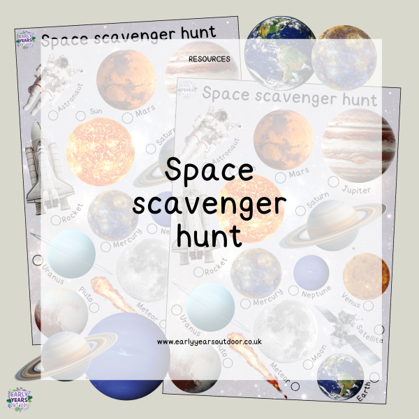 Space scavenger hunt