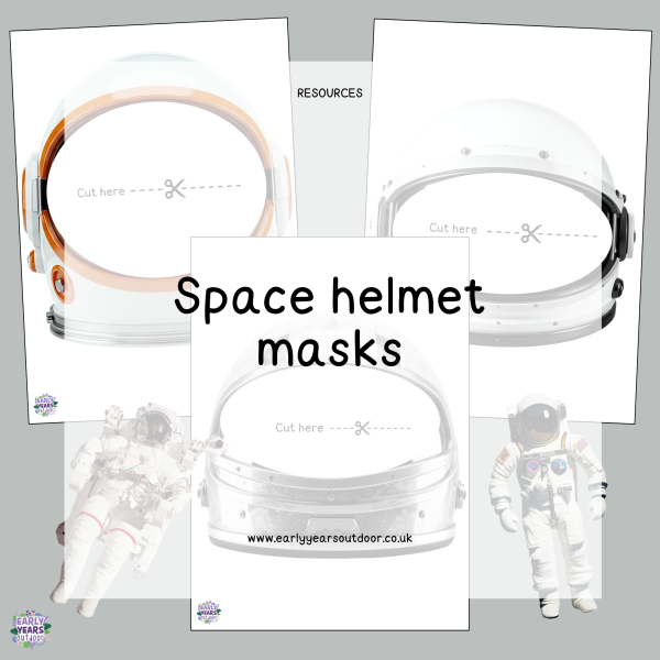 Space helmet masks