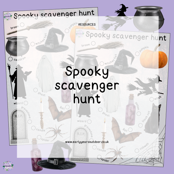 Spooky scavenger hunt