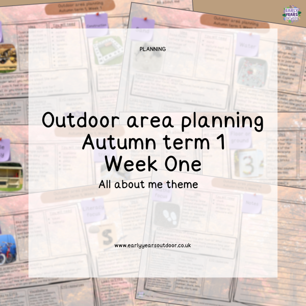 Outdoor area planning, Autumn 1, week 1