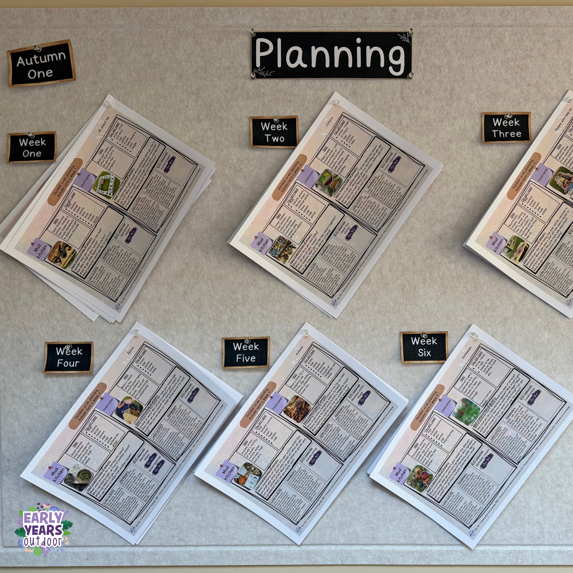Autumn planning bundle Autumn planning bundle